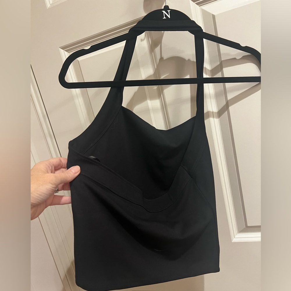 Club Monaco Black Halter Top